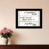 Positive Life 3 Black Framed Print Wall Art