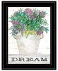 Dream Succulents 3 Black Framed Print Wall Art