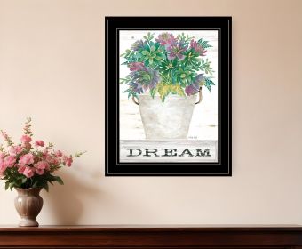 Dream Succulents 3 Black Framed Print Wall Art