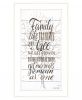 Family 4 White Framed Print Wall Art