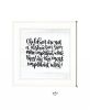 The Most Important Work 2 White Framed Print Wall Art