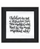 The Most Important Work 3 Black Framed Print Wall Art