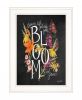 Bloom with Grace 2 White Framed Print Wall Art