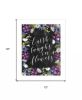 Earth Laughs in Flowers 3 White Framed Print Wall Art