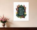 Grateful Heart 3 White Framed Print Wall Art