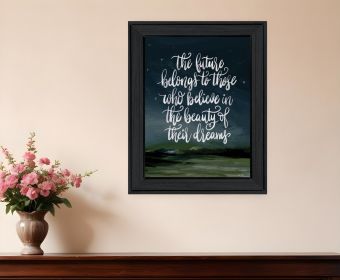 Beauty of Your Dreams 2 Black Framed Print Wall Art