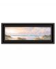 Seascape II 3 Black Framed Print Wall Art