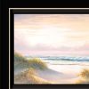 Seascape II 3 Black Framed Print Wall Art