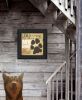 My Dog 2 Black Framed Print Wall Art