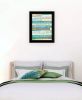 Live in the Present 3 Black Framed Print Wall Art