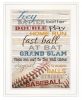 Hey Batter Batter 1 White Framed Print Wall Art