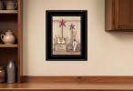 Country Kitchen 4 Black Framed Print Kitchen Wall Art