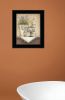 Bath 3 Black Framed Print Bathroom Wall Art