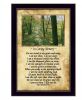 In Loving Memory Forest Black Framed Print Wall Art