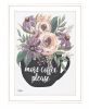 More Coffee Please 1 White Framed Print Kitchen Wall Art