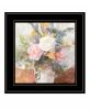 Table Bouquet 2 Black Framed Print Wall Art