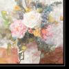 Table Bouquet 2 Black Framed Print Wall Art