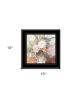 Table Bouquet 2 Black Framed Print Wall Art