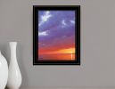 Certain Glow 3 Black Framed Print Wall Art