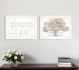 Set Of Two Love In the Moment White Framed Print Wall Art