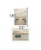 Set Of Two Lake Side Reprieve 2 White Framed Print Wall Art