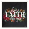 Set Of Two Cherish and Have Faith 3 White Framed Print Wall Art