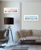 Set Of Two The Seascape 2 White Framed Print Wall Art