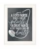 A Nurses Heart 1 White Framed Print Wall Art