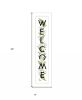 Welcome Sign II 1 White Framed Print Wall Art