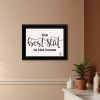 The Best Seat in the House 2 Black Framed Print Bathroom Wall Art