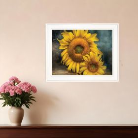 Floral Beauty II 1 White Framed Print Wall Art