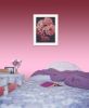 Dreamy Rose 1 White Framed Print Wall Art