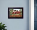 Summer Days 3 Black Framed Print Wall Art