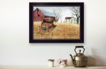 Granddads Old Truck 5 Black Framed Print Wall Art