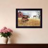 Granddads Old Truck 5 Black Framed Print Wall Art