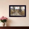 The Road Home 4 Black Framed Print Wall Art