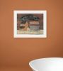 HOT BATH 8 White Framed Print Bathroom Wall Art