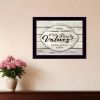 Our Family Values 1 Black Framed Print Wall Art