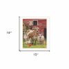 Barnyardigans White Framed Print Wall Art