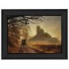 Sunday Morning 1 Black Framed Print Wall Art