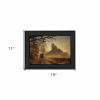 Sunday Morning 1 Black Framed Print Wall Art