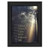 Before You 1 Black Framed Print Wall Art