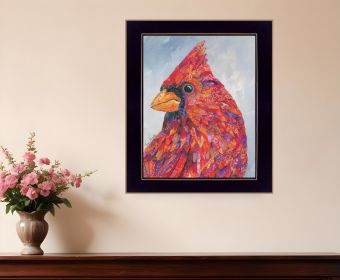 The Messenger 1 Black Framed Print Wall Art