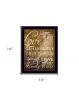 Live Simply 1 Black Framed Print Wall Art