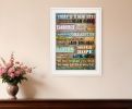 Today Is 1 White Framed Print Wall Art