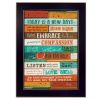 A New Day 1 Black Framed Print Wall Art