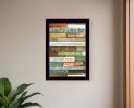 Today is a New Day 1 Black Framed Print Wall Art