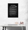 In the Classroom Black Framed Print Wall Art