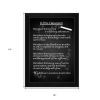 In the Classroom Black Framed Print Wall Art