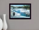 The Lookout 1 Black Framed Print Wall Art